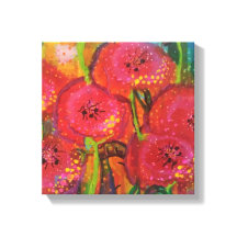 Field of Poppies Wrapped Canvas
