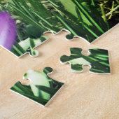 Field of Purple Spring Flowers Crocus Flower Lilac Legpuzzel (Zijkant)
