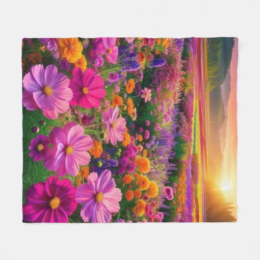 Field of Radiance Fleece Deken (Voorkant (Horizontaal))