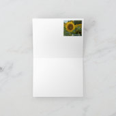 Field of Sunflowers Notitiekaartje (Binnen)
