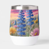 Field of Wildflowers bij zonsondergang (Achterkant)