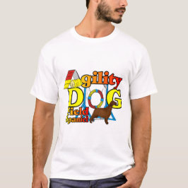 Field Spaniel Agility T-shirt