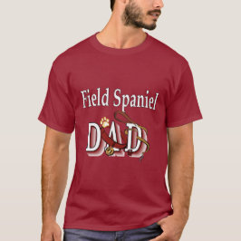 Field Spaniel Dad Gifts T-shirt