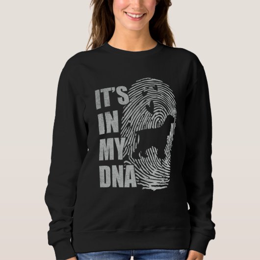 Field Spaniel DNA Dog Mom Dad Dog Trui (Voorkant)