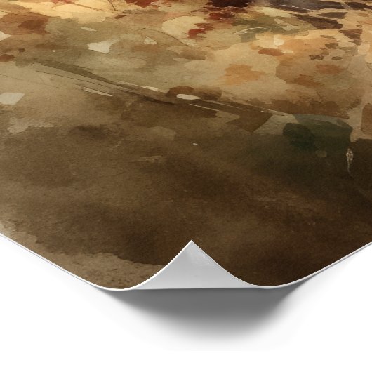 Field Spaniel Dog Art Print Poster (Hoek)