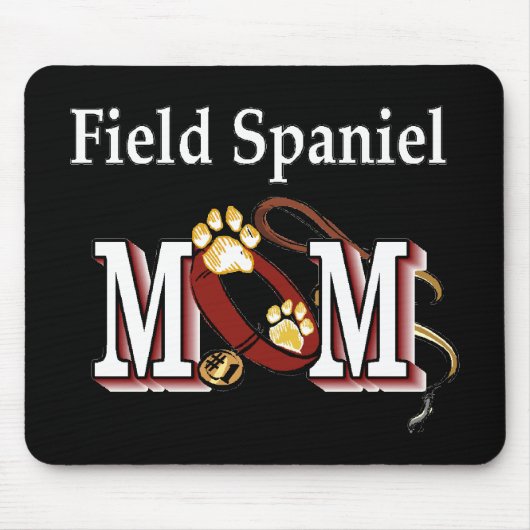 Field Spaniel Mam Gifts Muismat (Voorkant)