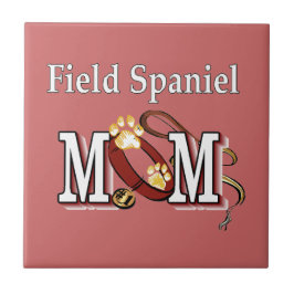 Field Spaniel Mam Gifts Tegeltje