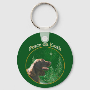 Field Spaniel Peace Sleutelhanger