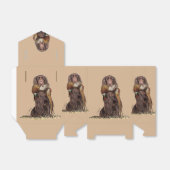 Field Spaniel Pheasant Bedankdoosjes (Uitgevouwen)