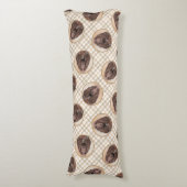 Field Spaniel Schilderij Roan Schattigee Originele Lichaamskussen (Voorkant Verticaal)