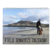 Field Spaniel Wall Agenda Kalender (Hoes)
