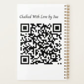  Field Sunflowers Sun Setting View  Planner (Achterkant)