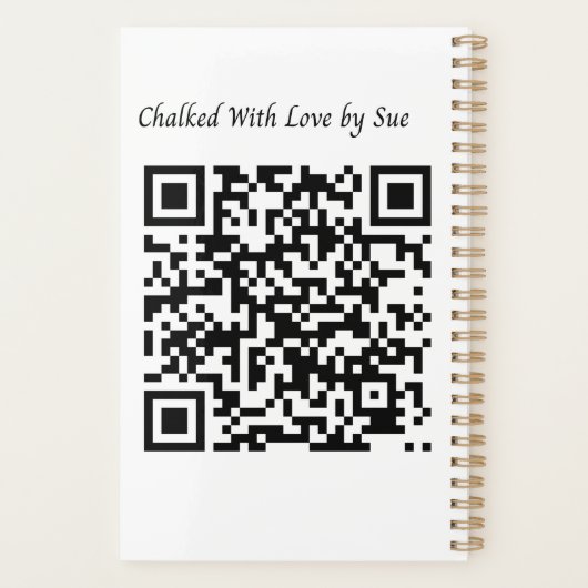  Field Sunflowers Sun Setting View  Planner (Achterkant)