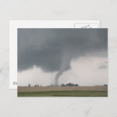 Field Tornado Briefkaart (Voorkant / Achterkant)
