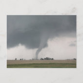 Field Tornado Briefkaart (Voorkant)