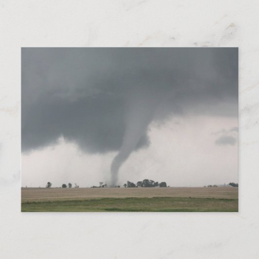 Field Tornado Briefkaart (Voorkant)