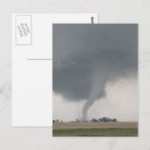 Field Tornado Briefkaart (Voorkant / Achterkant)