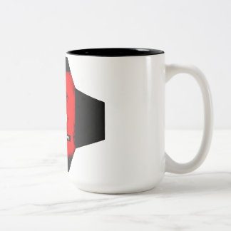 FIELD WARRIORS Legacy Football Team Tweekleurige Koffiemok