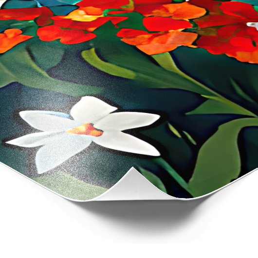 "Fielddale" Breed landschap Yorkshire Dales Scène Foto Afdruk (Hoek)