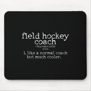 Fieldhockeycoach Definitie Grappig Cadeau Muismat