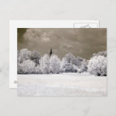 Fields infraroodfotografie briefkaart (Voorkant / Achterkant)