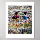 Fields of Gold Painting Poster (Voorkant)