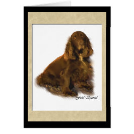 Fieldspaniel Art Giften