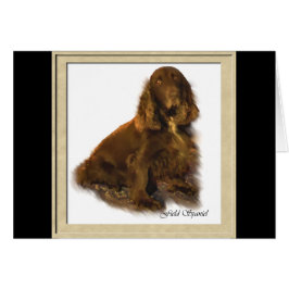 Fieldspaniel Art Giften
