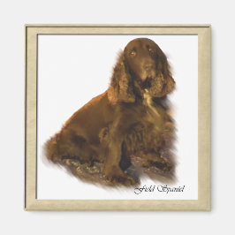 Fieldspaniel Art Giften Magneet