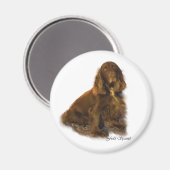 Fieldspaniel Art Giften Magneet (Voorkant / Achterkant)