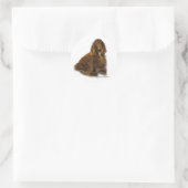 Fieldspaniel Art Giften Ronde Sticker (Tas)