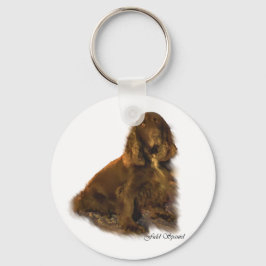 Fieldspaniel Art Giften Sleutelhanger