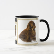 Fieldspaniel Art — Mokken voor dranken