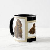 Fieldspaniel Art — Mokken voor dranken (Voorkant links)