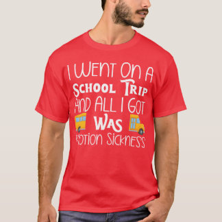 Fieldtrip-ramp Desastreveldstrip ooit familie T-shirt