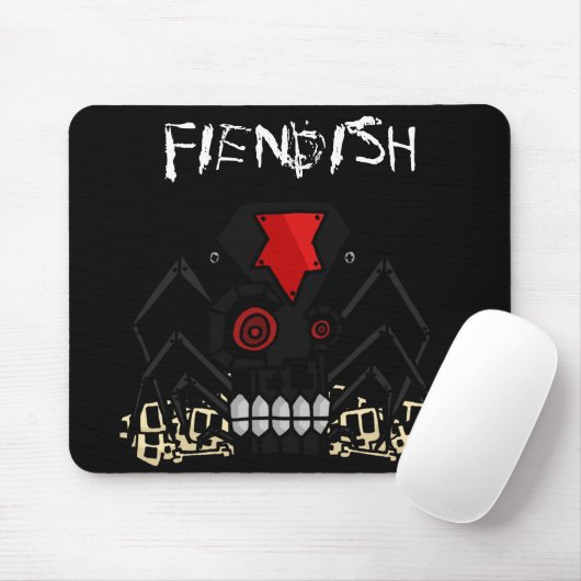 Fiendish Mousemat Muismat (Met muis)