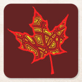 Fier Leaf Kartonnen Onderzetters (Voorkant)