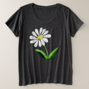 Fiera Marguerite Grote Maat T-shirt