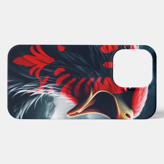 Fierce Albanese Eagle iPhone 13 Pro Hoesje (Achterkant horizontaal)
