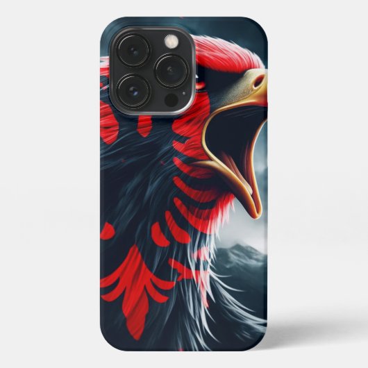 Fierce Albanese Eagle iPhone 13 Pro Hoesje (Achterkant)