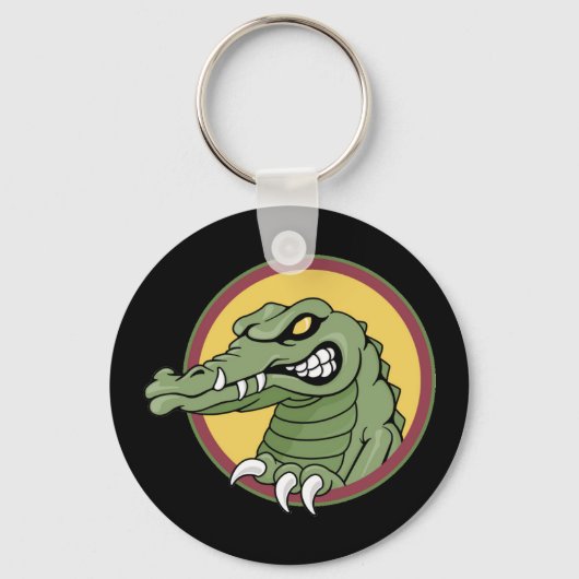 Fierce Alligator Sleutelhanger (Voorkant)