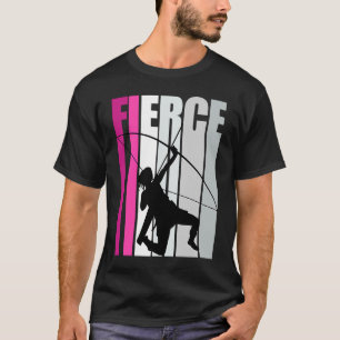 Fierce Archery Birthday Colorful Bow Arrow Practic T-shirt
