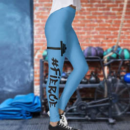 #Fierce Barbell Leggings