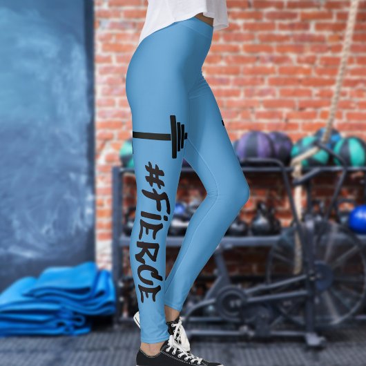 #Fierce Barbell Leggings