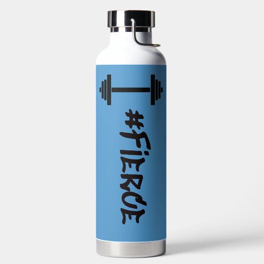 Fierce Barbell Water Fles (Links)