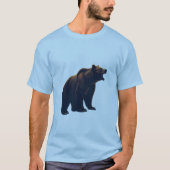 Fierce Bear – Power and Strength Streetwear Design T-shirt (Voorkant)