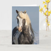 "Fierce Beauty" Opmerking Kaart (Gele Bloem)