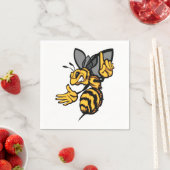 Fierce Bee Paper Napkins Servet (Insitu)