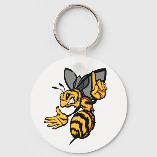 Fierce Bee Sleutelhanger (Voorkant)
