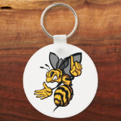 Fierce Bee Sleutelhanger (Voorkant)